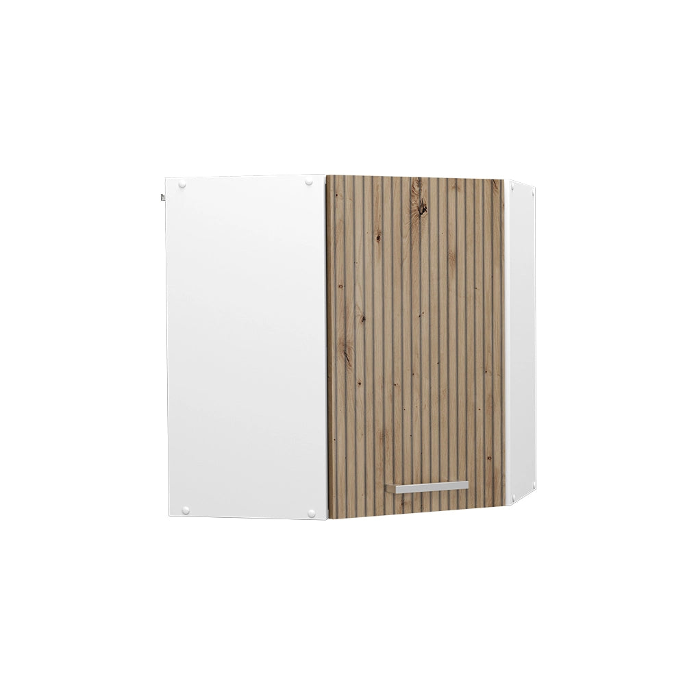 Vicco Mobile angolare da cucina Rovere artigianale 57 cm