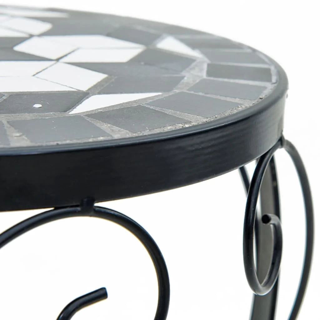 Portavasi mobili per fiori 3 pezzi ceramica nera 02_0045256