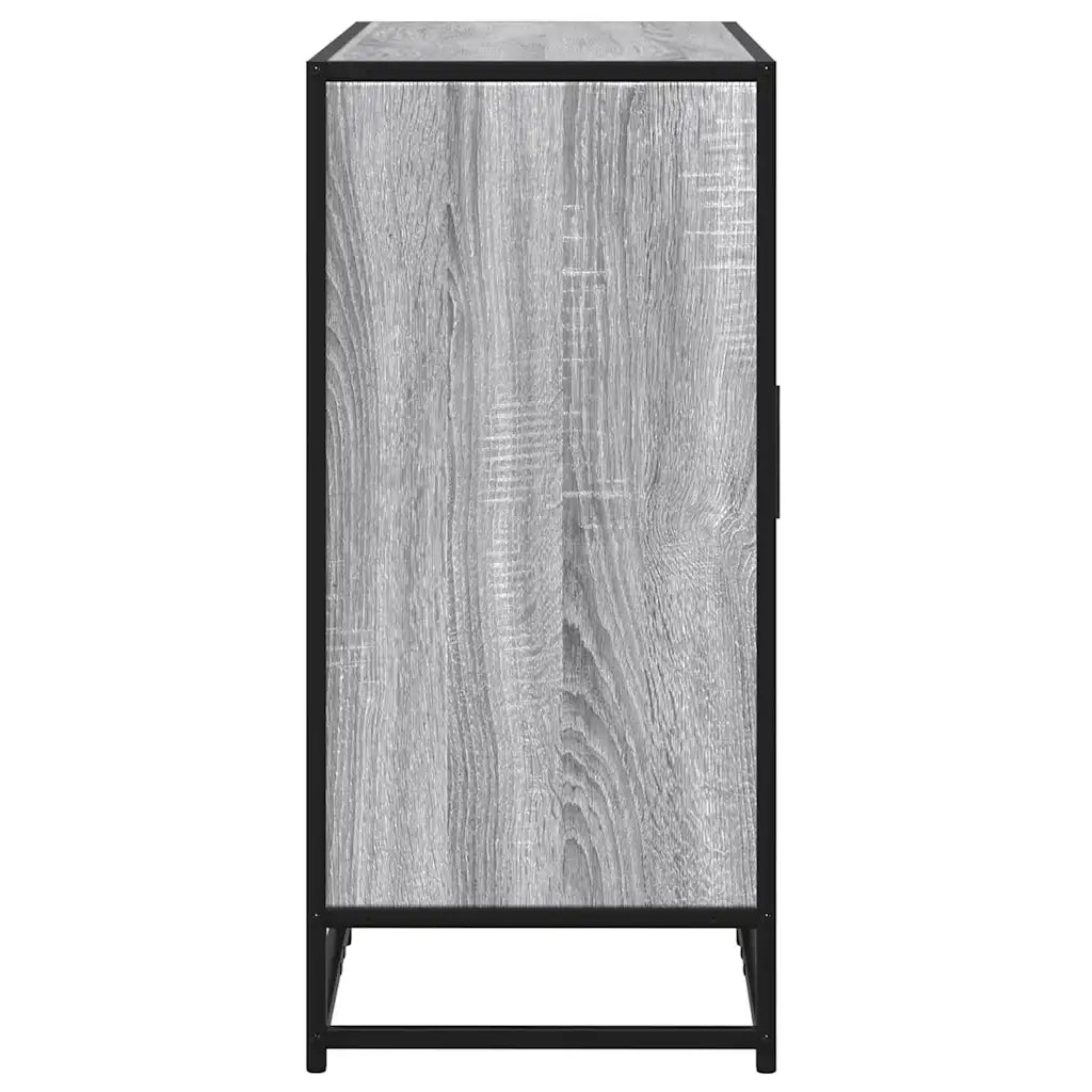 Credenza-Buffet-Armadio da cucina Grigio Sonoma 94x35x76 cm in Legno Multistrato