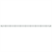 Recinzione da Giardino | Recinzione Metallica con Flangia Verde 1x25 m