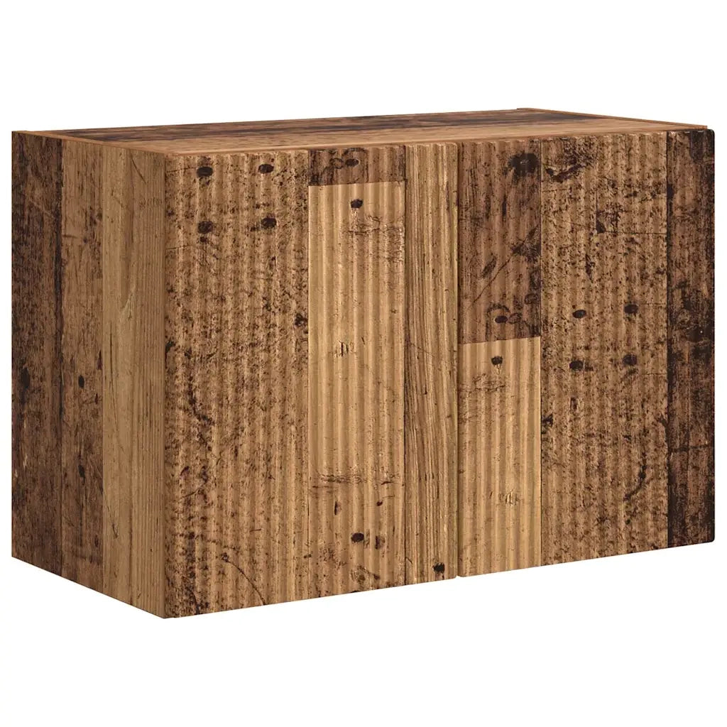 Mobile TV da parete Legno vecchio 59,5 x 31 x 40 cm 892345