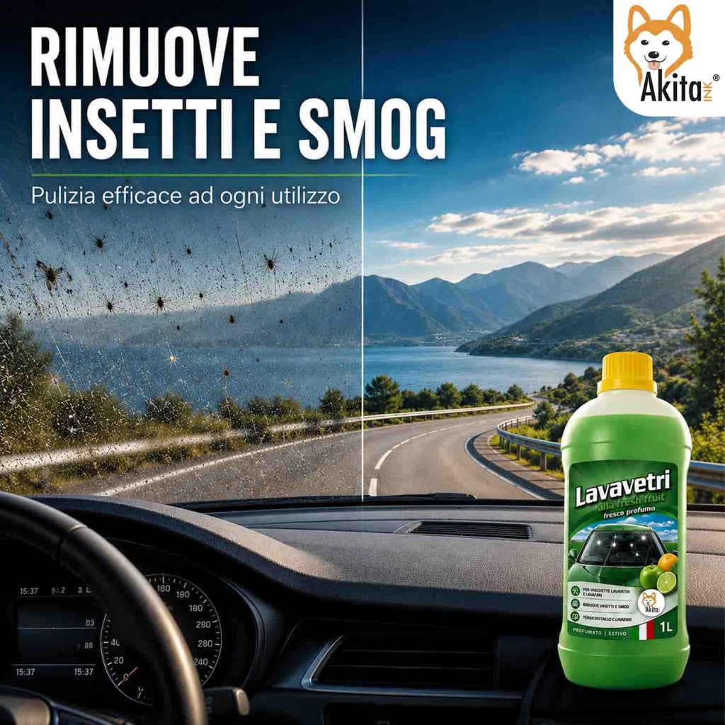 Akitaink Lavavetri Auto Concentrato Fresh Fruit 1 L