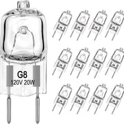 Lampi a LED a cristalli, set di 24 pezzi, lampadina a cristallo, proiettore, base elettrica, lampadina a bassa tensione, lunga durata, sostituzione lampi, 20W.