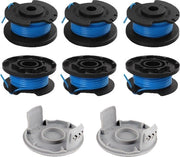 Set di bobine per la sostituzione di trinciatori - 6 pezzi bobina per filo trinciatori per trinciatori One+ 18V 24V 40V - trinciatori filo trinciatori - 6 bobine 2 capi (34 m diametro 165 mm)