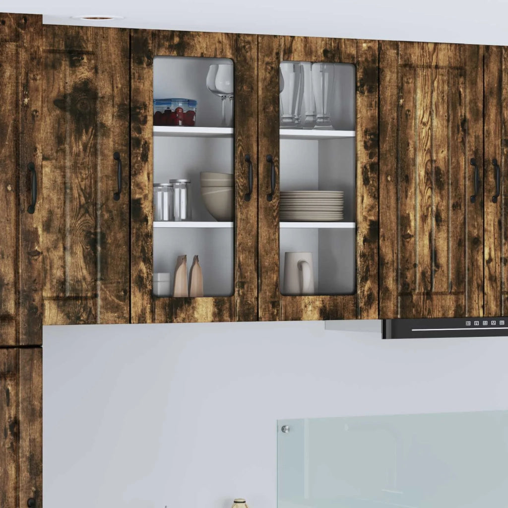 Pannello lavastoviglie Lucca Rovere Fumo 80 x 31 x 80 cm 885070