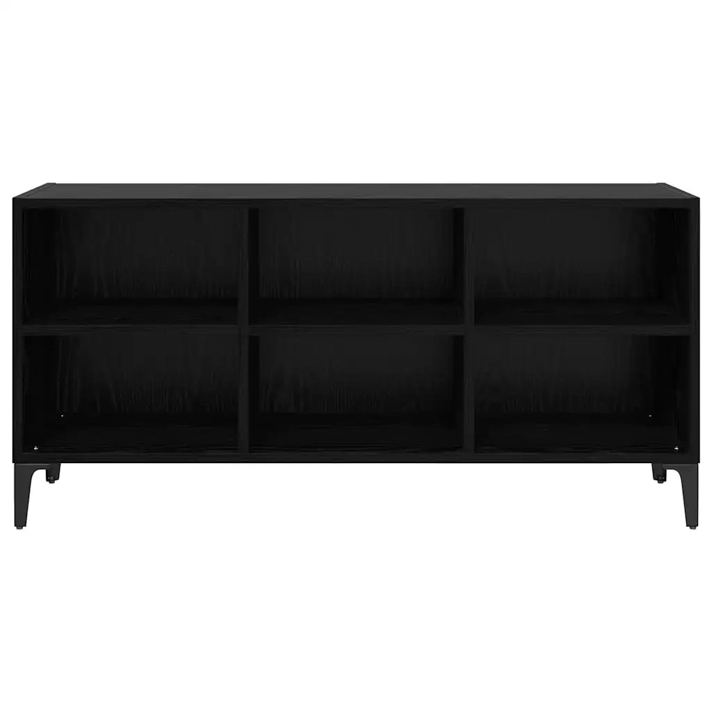 vidaXL Mobile TV Nero 69.5 x 30 x 50 cm Legno multistrato