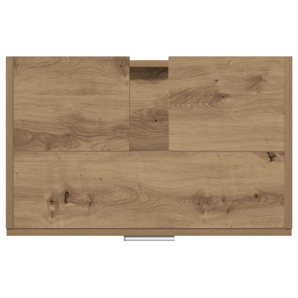 Mobile lavabo Rovere artigianale 59x37x59 cm Legno ingegnerizzato