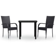 Set da pranzo da esterno nero da 3 pezzi 02_0013562