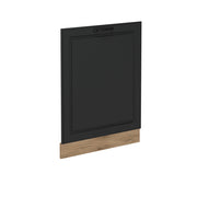 Pannello frontale della lavastoviglie R-Line Antracite rustico/Rovere dorato 60 cm senza piano di lavoro Vicco
