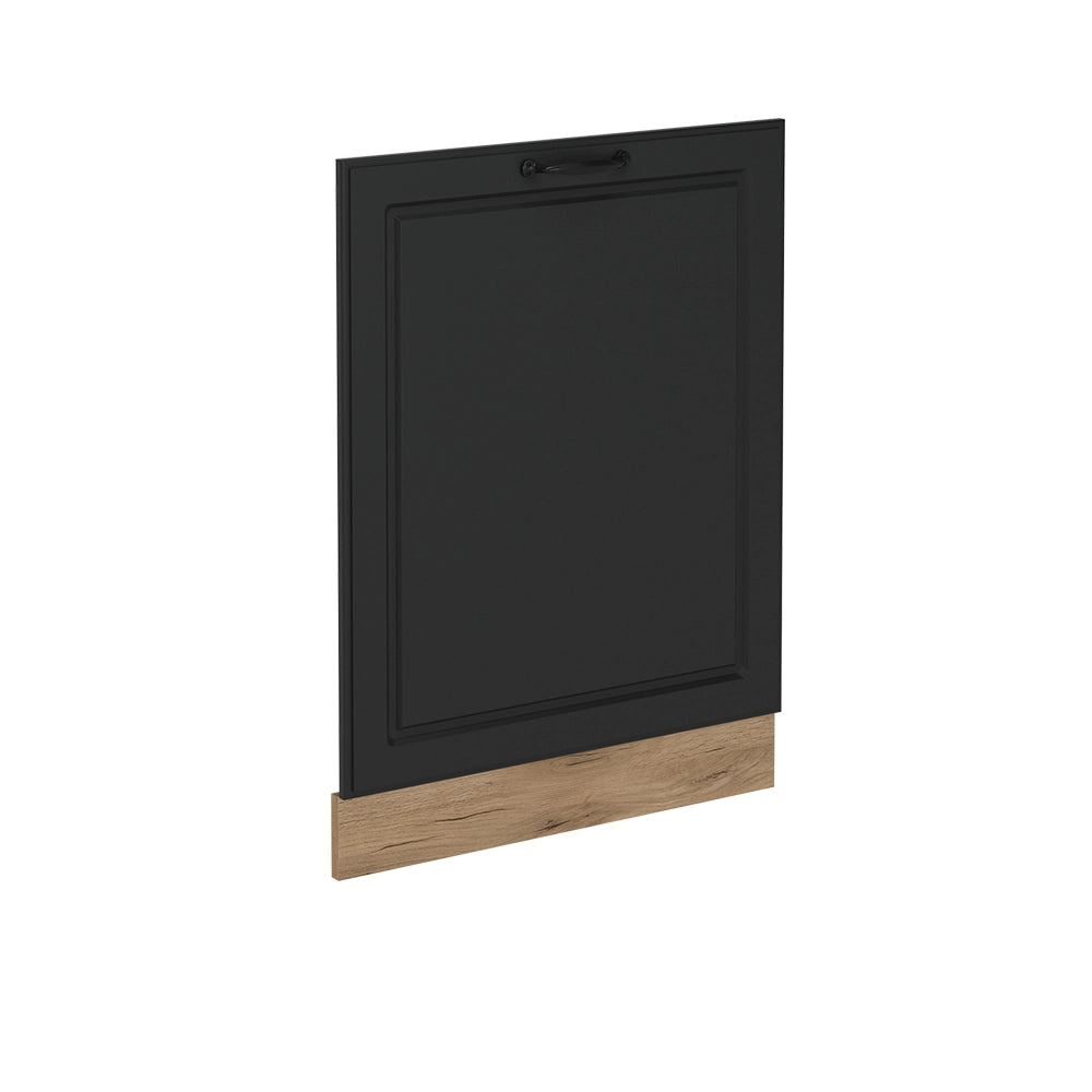 Pannello frontale della lavastoviglie R-Line Antracite rustico/Rovere dorato 60 cm senza piano di lavoro Vicco