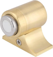 Deurstopper magnetico - Deurvanger in acciaio inossidabile con chiusura morbida - Deurstopper silenzioso per fissaggio a parete o pavimento - Deurhouder potente (giallo rame).