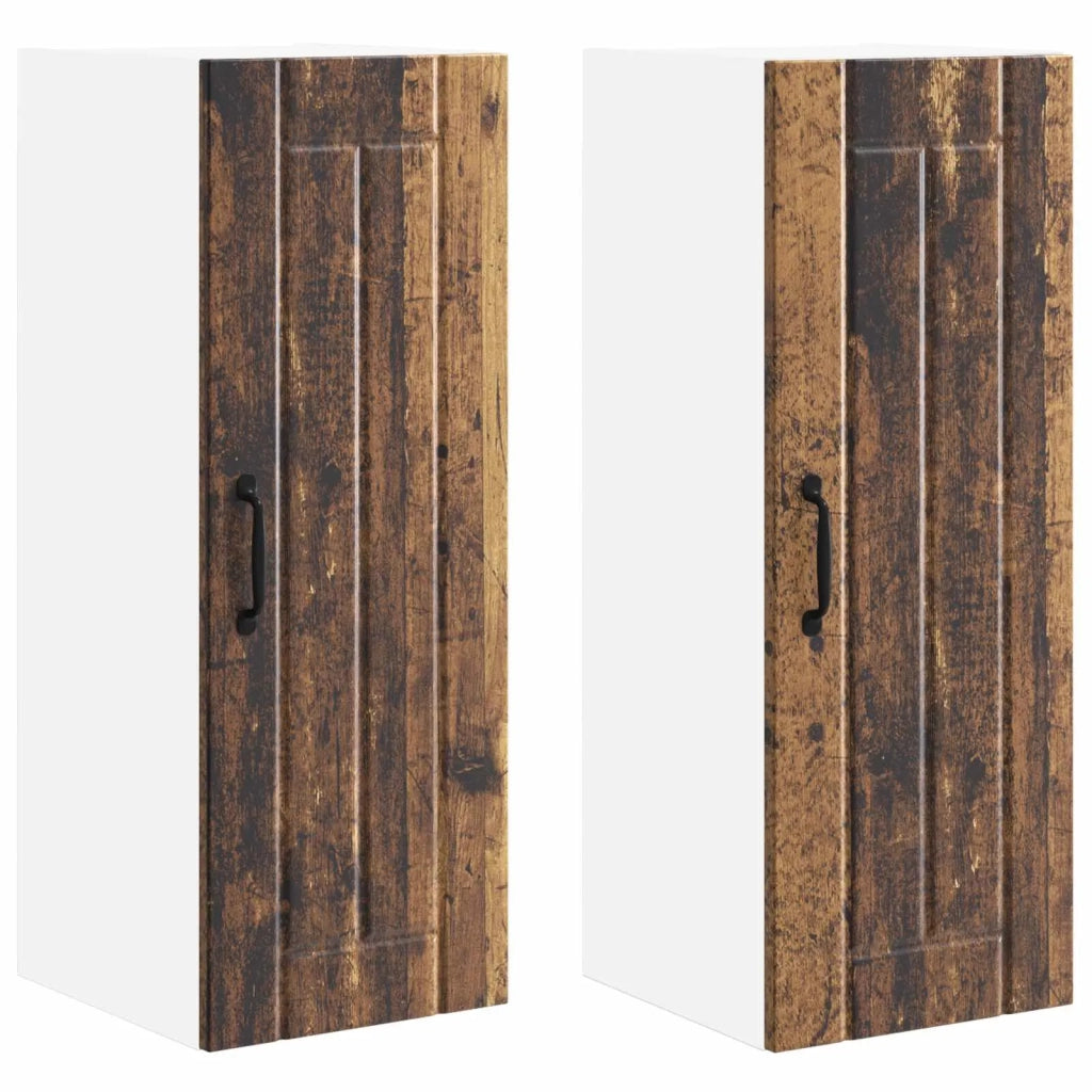 Pannello lavastoviglie Lucca 2 pcs Legno antico 30 x 31 x 80 cm 885022