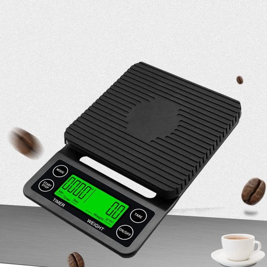 Pesa caffè elettronica 5 kg bilancia elettronica per cucina precisione 0,1 g bilancia elettronica intelligente per uso domestico