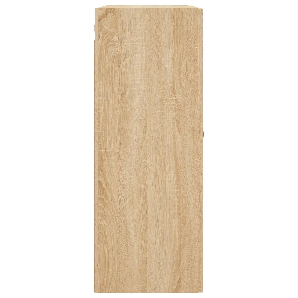Mobili a Parete 2 pz Rovere Sonoma 69,5x34x90 cm 3195598