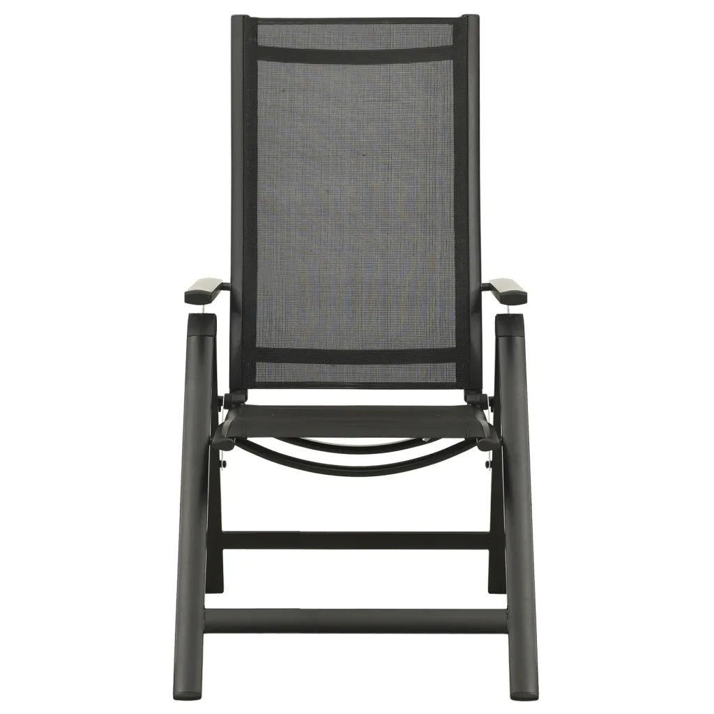 Set Mobili da Pranzo per Giardino 5 pz in Alluminio Antracite 3070633