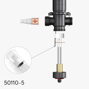 Ricambio CUV-111 Tubo in vetro di quarzo Laghetto Stagno