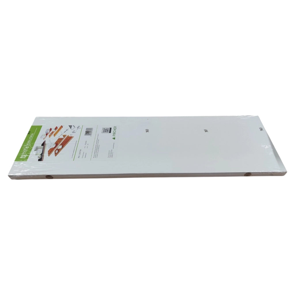 MENSOLA IN LEGNO BIANCO  60X25