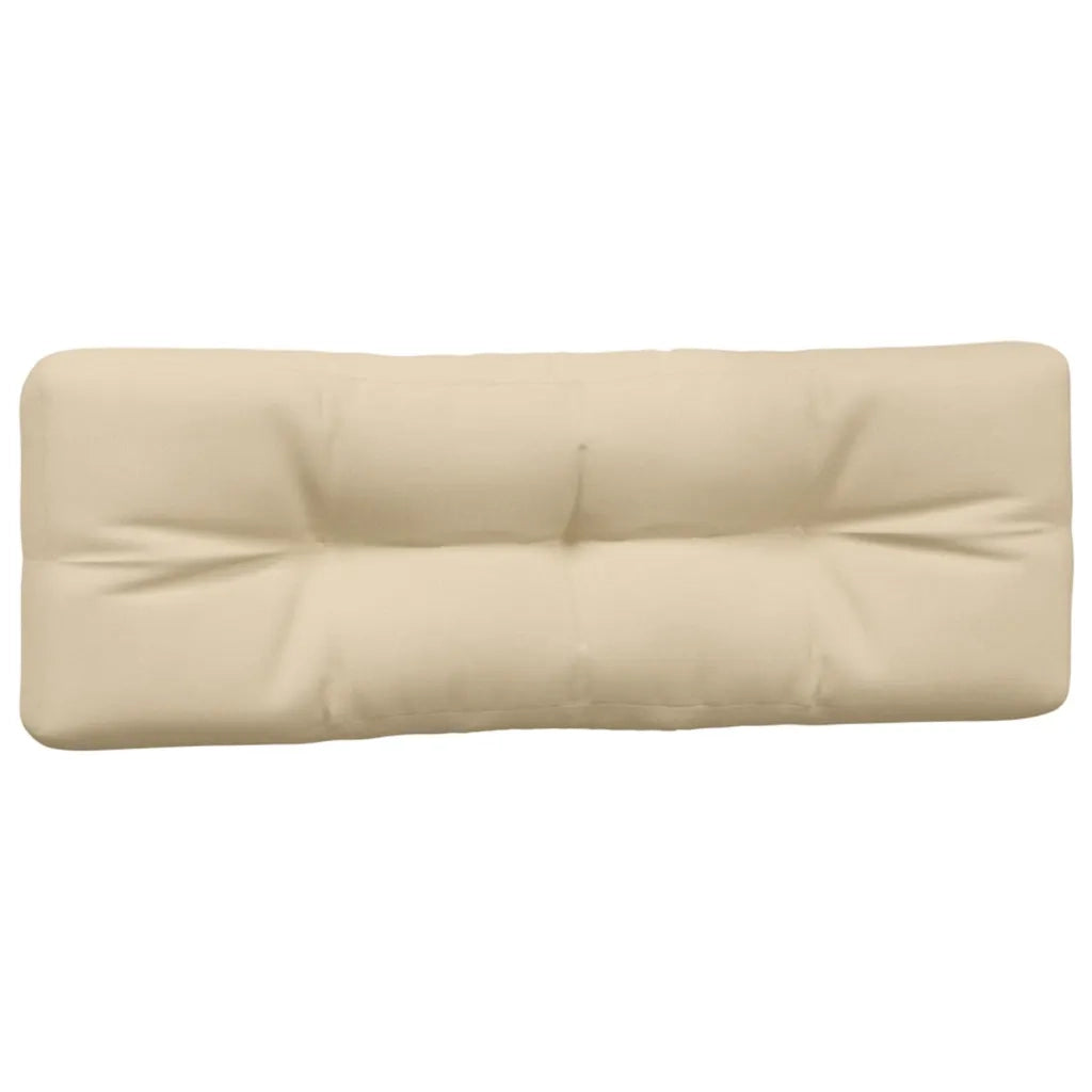vidaXL Cuscini per Pallet 2 pz Beige in Tessuto