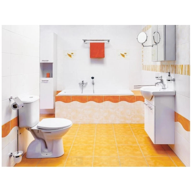 Mensola, portasciugamani in ottone cromato BETA 65,5cmx 21,5cmx55cm