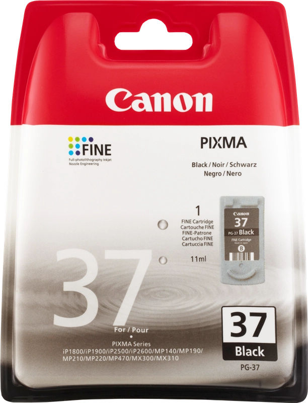 Canon Cartuccia d'inchiostro nero PG-37BK