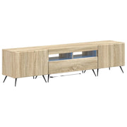 Mobile TV LED a 5 pezzi Rovere Sonoma Legno ingegnerizzato 3416921