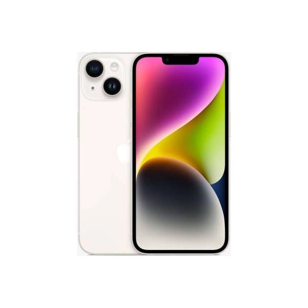 Apple iphone 14 128gb 6.1 starlight mpur3hn/a