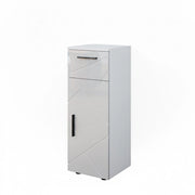 Mobiletto bagno Irma Bianco lucido 30 x 81 cm Vicco