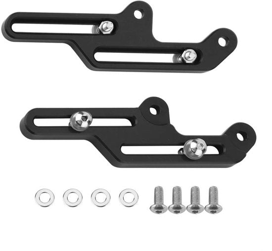 Accessori per moto - Verstelbare beugel per parabrisa - Nero - Per NC700X e NC750X - Inclusi viti