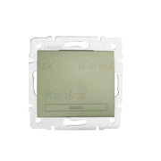 Interruttore deviatore Kanlux DOMO champagne 25368