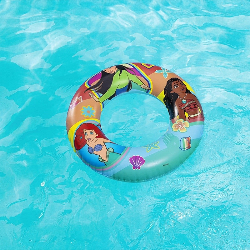 Trade Shop - Salvagente Ciambella Gonfiabile Principesse 56cm Per Bambini 3-6 Anni Mare 91043 -