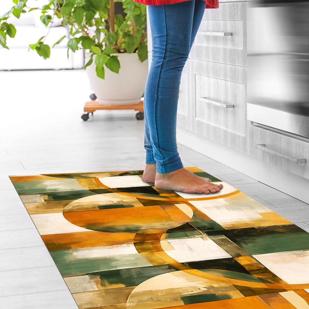 Tappeto da cucina antiscivolo, antimacchia passatoia multiuso 50x600 - Urban Verde