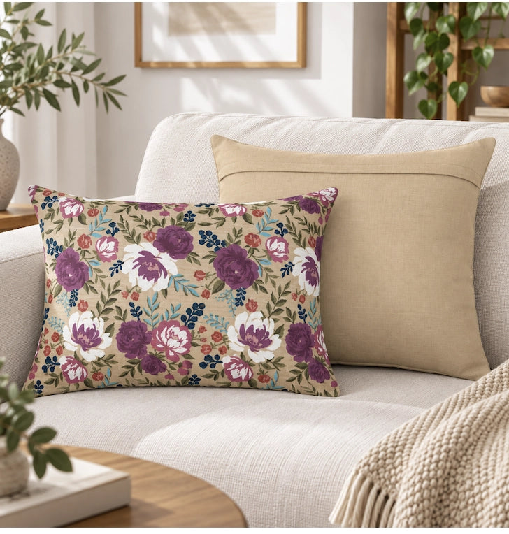 CUSCINO AUGUSTA MULTICOLORE 45X45cm MISURA: 40X60