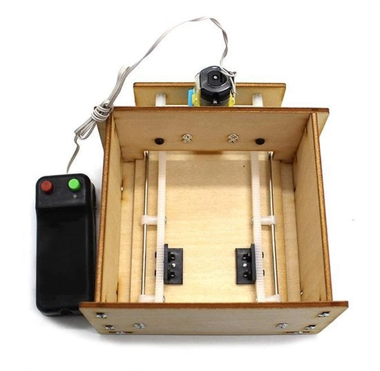 Kit di costruzione educativa per bambini - Porta sollevabile in legno - Materiale sicuro - Giocattolo creativo per la montaggio - Sviluppo delle abilità manuali - Base di geometria