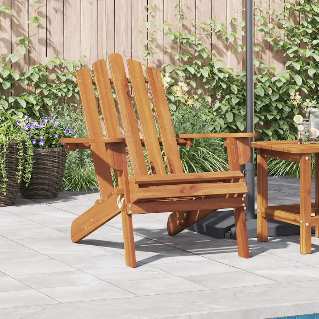 Sedia da Giardino | Sedie da Esterno Adirondack in Legno Massello di Acacia