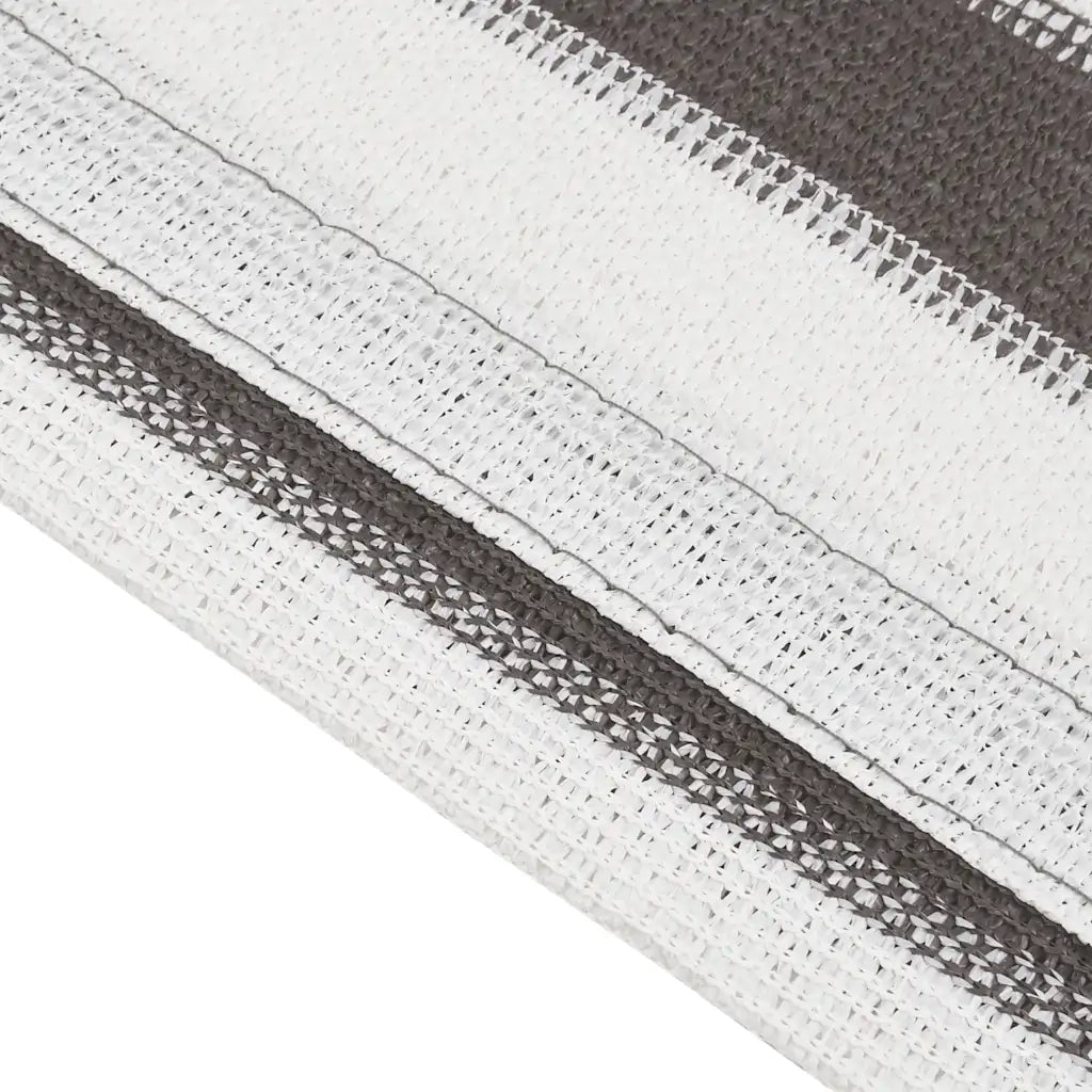 vidaXL Tappeto da Tenda 300x600 cm Antracite e Bianco