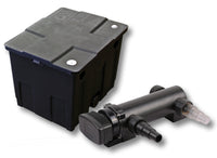 Set Filtro a 1 camera per laghetto da 12000l Chiarificatore UVC da 18W 3ª serie