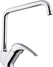 Rubinetto lavello con bocca alta a u girevole - serie project