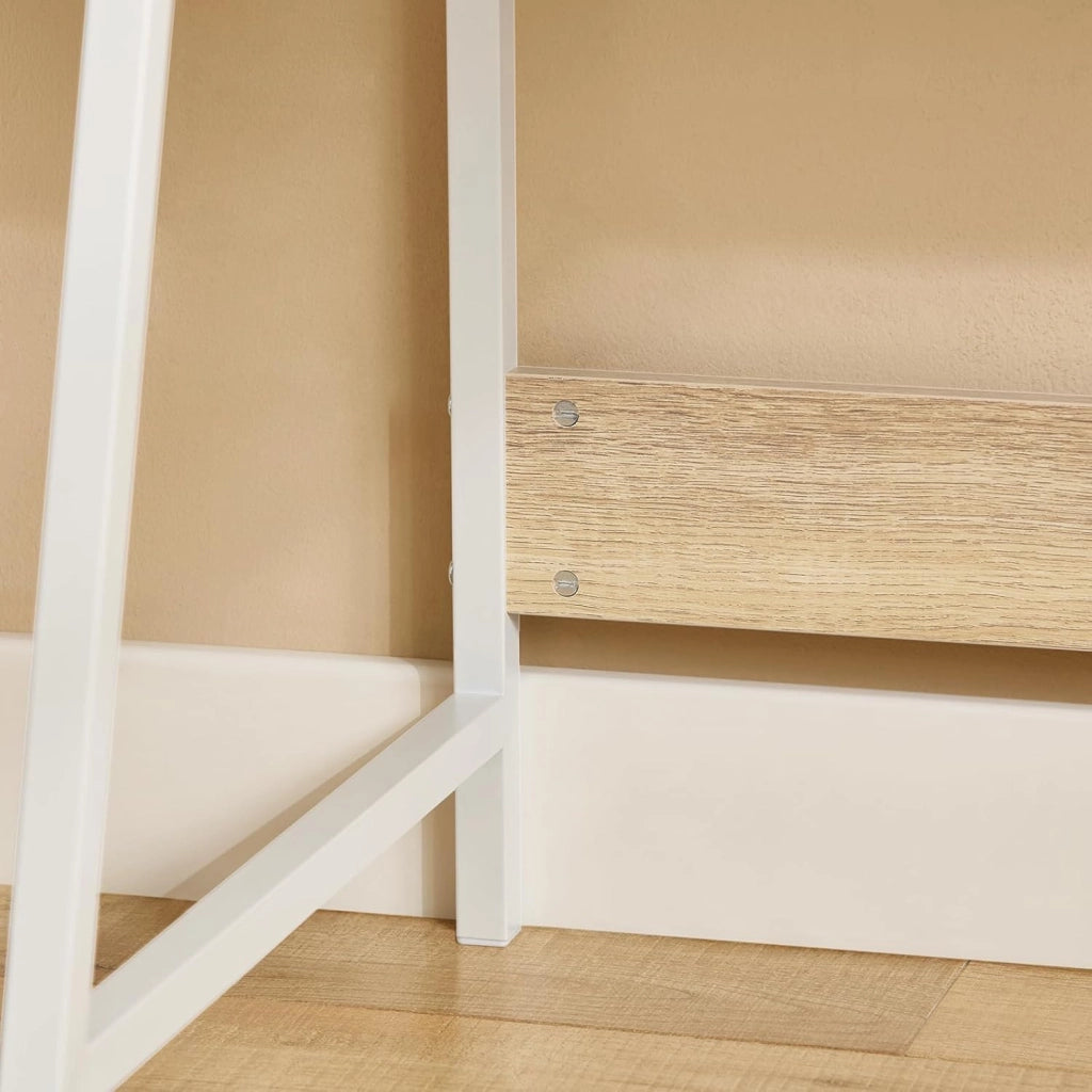Scrivania piccola con libreria, cassetto e cubo Misura del piano del tavolo L76*P50*A75 cm FWT63-N