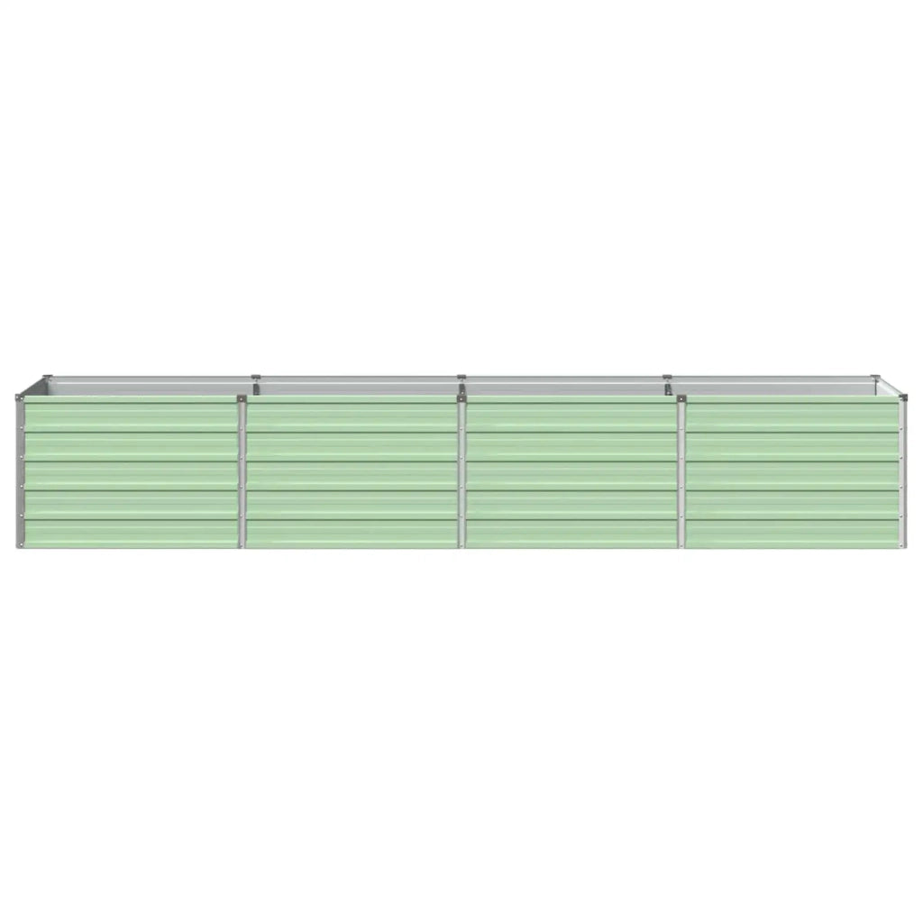 Letto rialzato da giardino Verde Pastello 320 x 80 x 55 cm 8006426