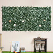 Siepe artificiale frangivista 300 x 150 cm verde scuro per balcone e giardino