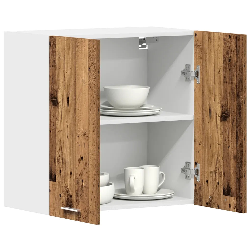Pensile da Cucina Â“LyonÂ” Legno Antico 60x31x60 cm