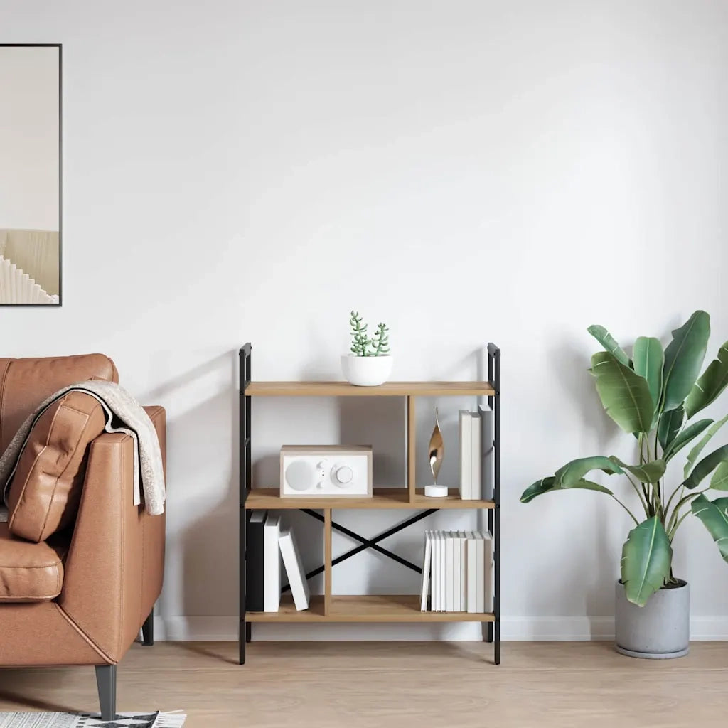 Libreria Rovere artigianale 75 x 30 x 91 cm Legno multistrato