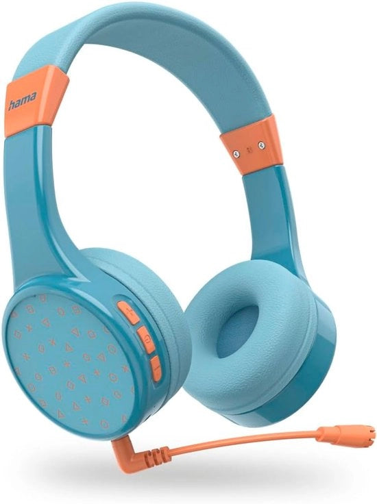 Cuffia per bambini con cavo - Cuffia per bambini - Cuffia per computer con cavo - Regolazione del volume sicura - Scuola - Tablet - Laptop - Viaggi - Ascolto della musica