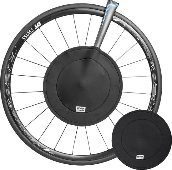 Copertura per disco frenante da bicicletta 2 pezzi Copertura per rotore Guarda trasporto magazzino bagaglio bicicletta da corsa MTB (GX-DBCOVER)