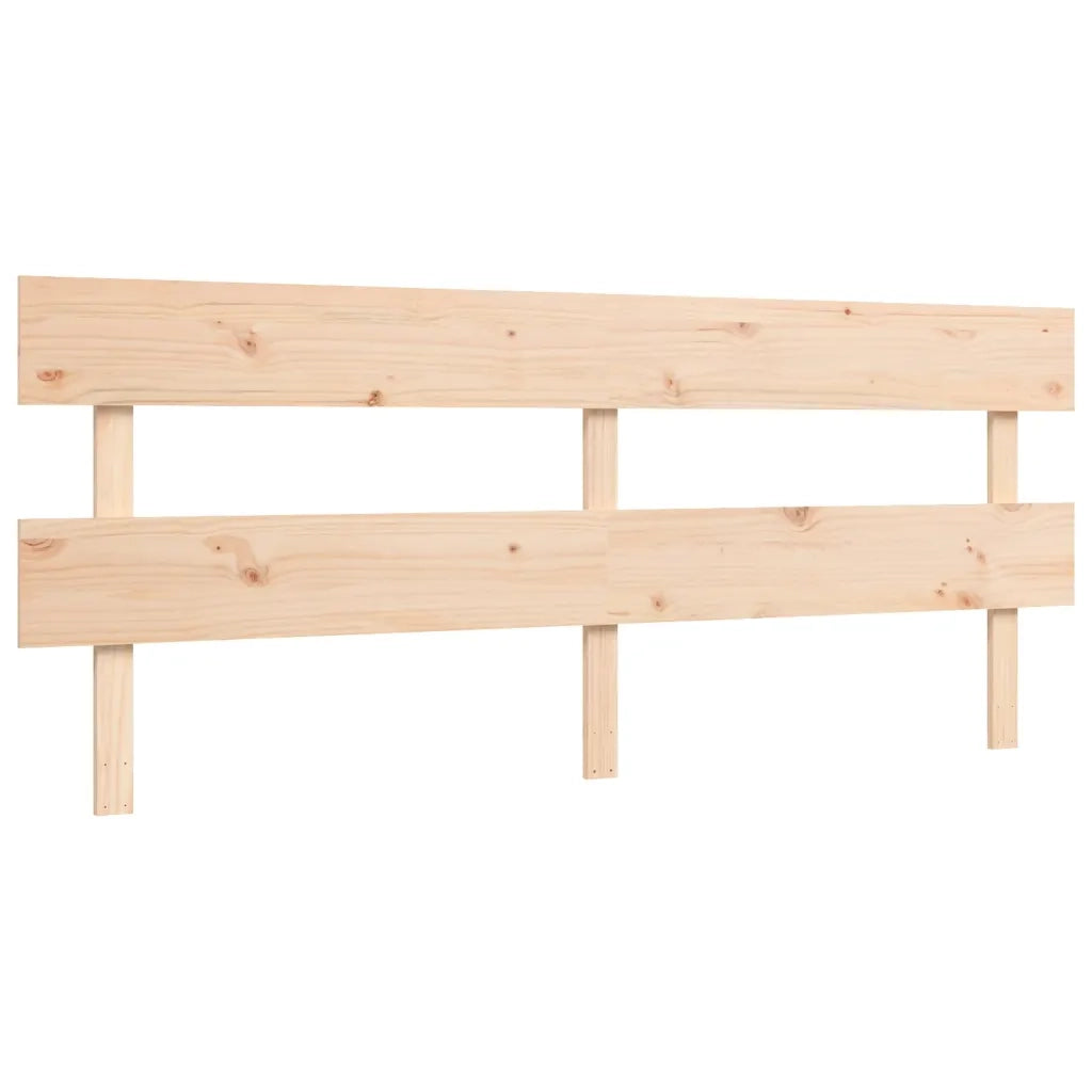 Giroletto con Testiera Super King Size in Legno Massello 3193546