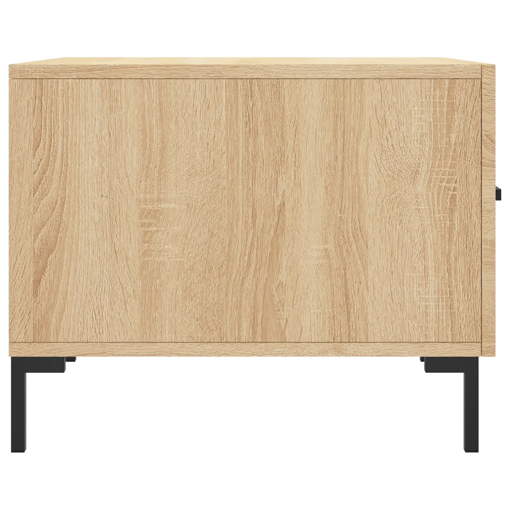 2 pz Tavolini salotto | Tavolino da caff¨¨ | Tavolino da Soggiorno Rovere Sonoma 50x50x40cm Legno Multistrato