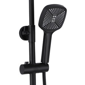 Set Doccia Rea Storm Black Matt