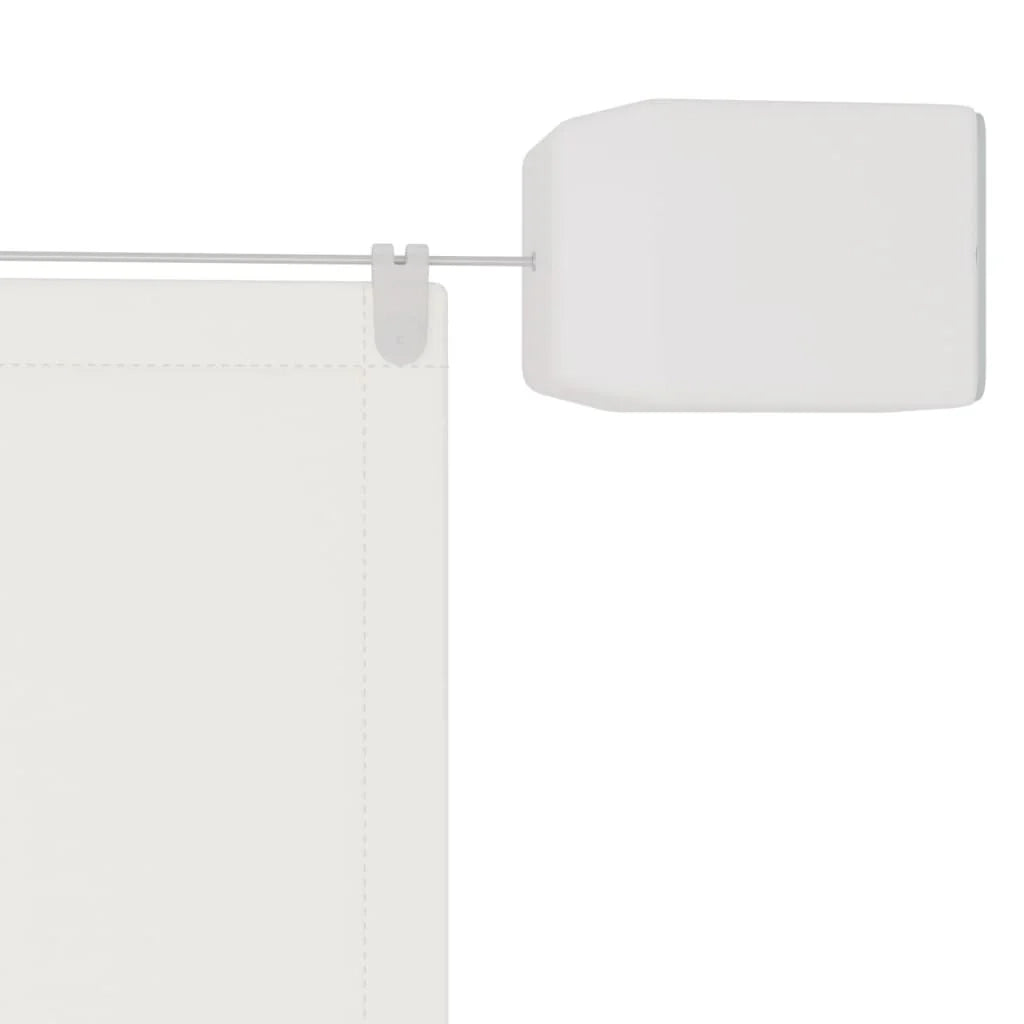 Tenda da sole verticale 140 x 420 cm tessuto oxford bianco 02_0007563