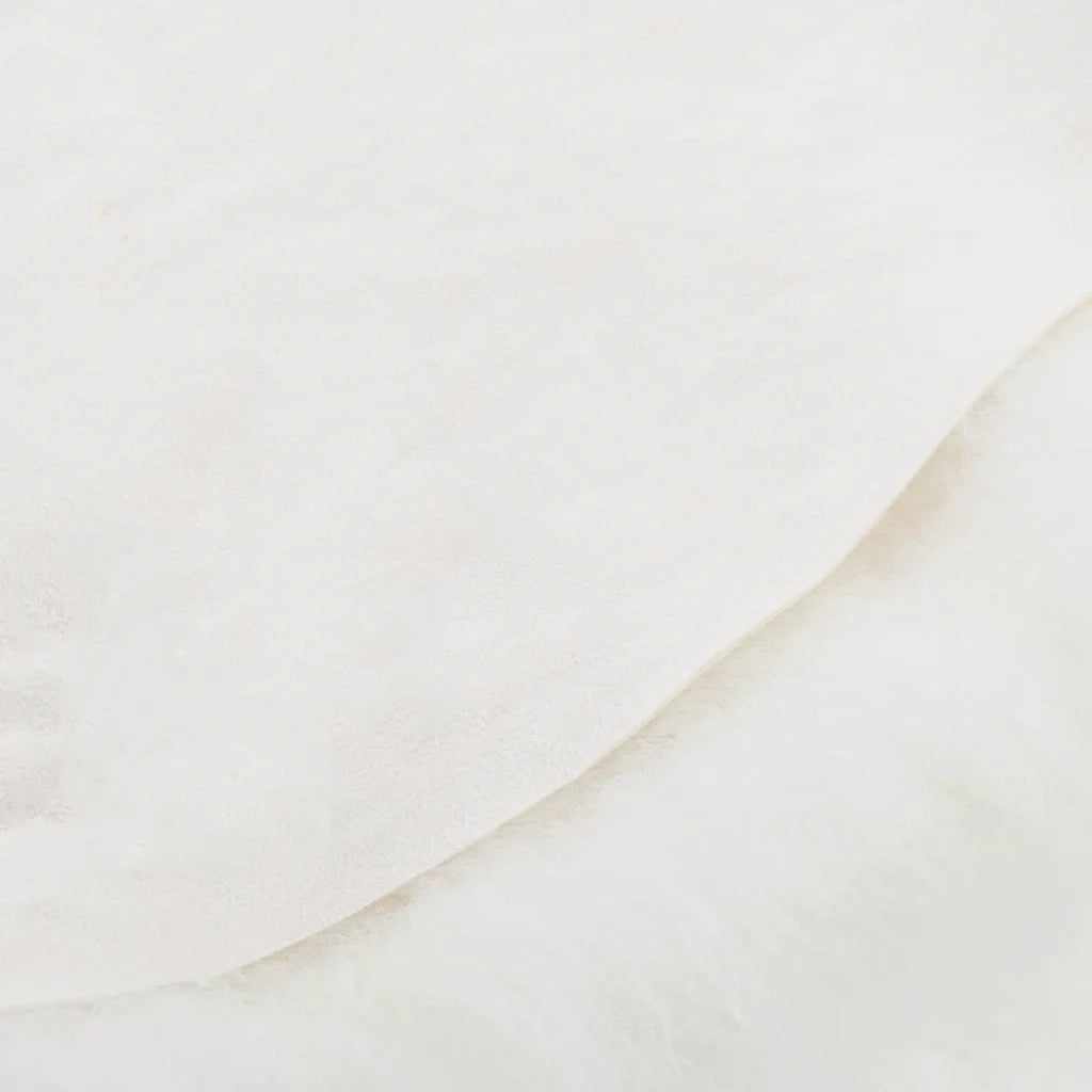 Fodera per Sedia in Pelle di Pecora Islandese Crema 70x110 cm 335853