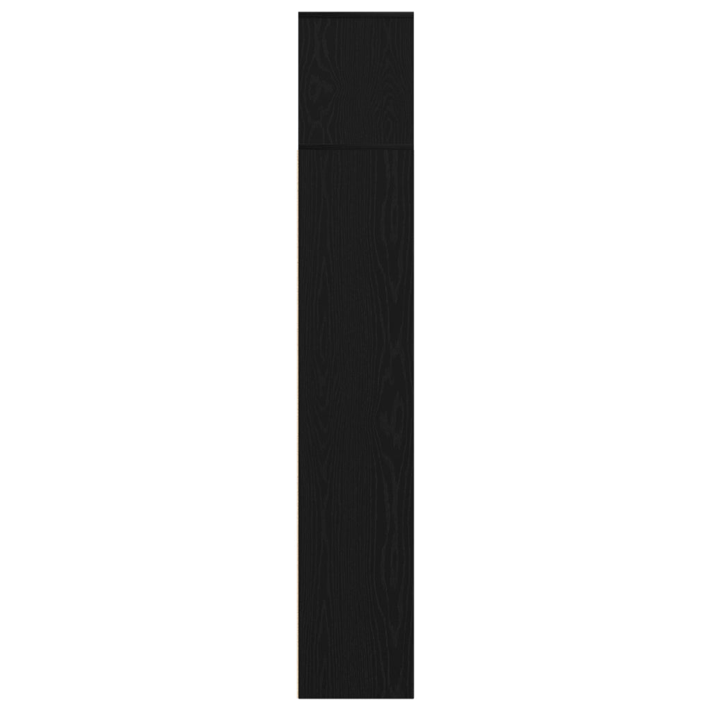 Librerie 3 pz Nero Rovere 36x30x143 cm Legno ingegnerizzato